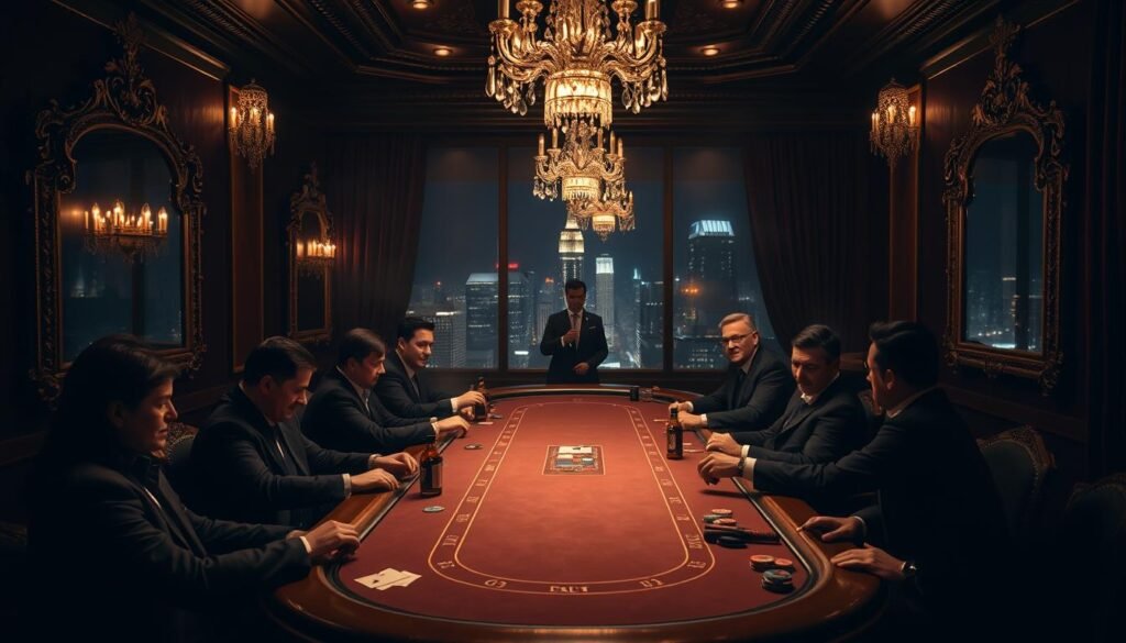 Luxury High-Stakes Casino Gaming